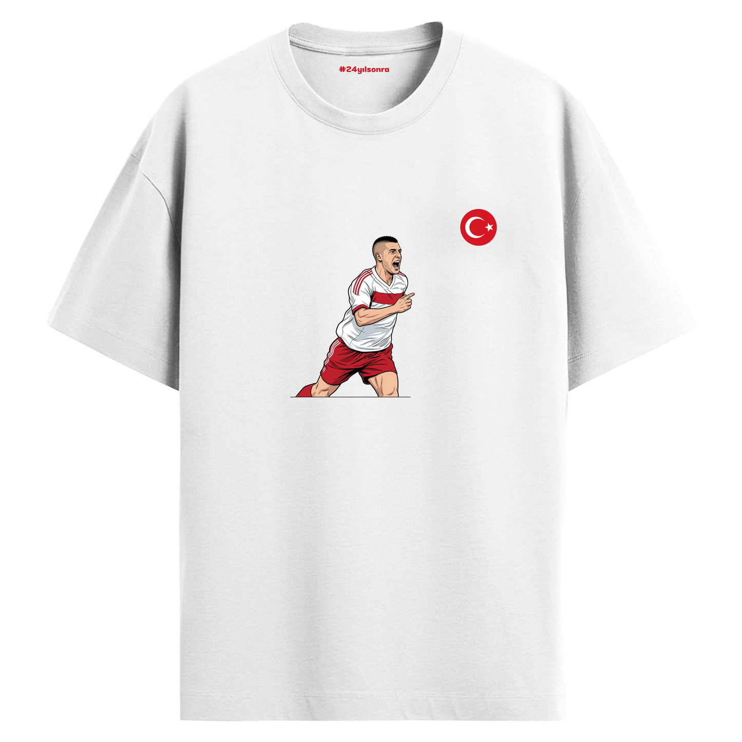 Dünya Kupası Tişört – Türkiye Milli Takım Özel Seri Oversize T-Shirt 6