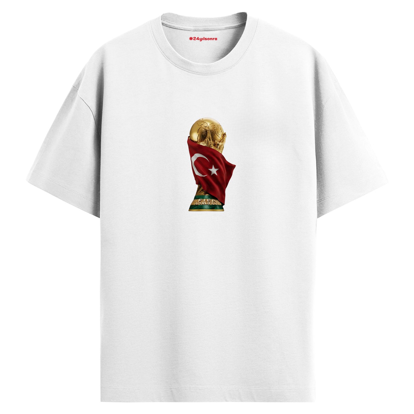 Dünya Kupası Tişört – Türkiye Milli Takım Özel Seri Oversize T-Shirt 19