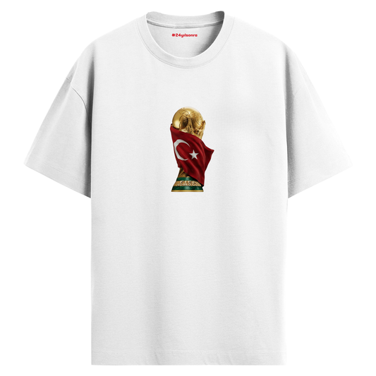 Dünya Kupası Tişört – Türkiye Milli Takım Özel Seri Oversize T-Shirt 19