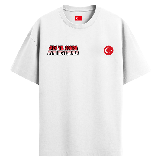 Dünya Kupası Tişört – Türkiye Milli Takım Özel Seri Oversize T-Shirt 15