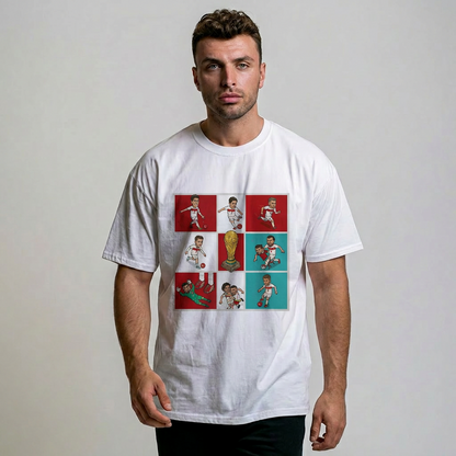 Dünya Kupası Tişört – Türkiye Milli Takım Özel Seri Oversize T-Shirt 18